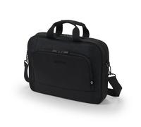 DICOTA Eco Top Traveller BASE 15-15.6 - lightweight laptop bag with protective padding and storage space, black