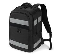 DICOTA REFLECTIVE Thermoplastic polyurethane (TPU) Backpack - Black