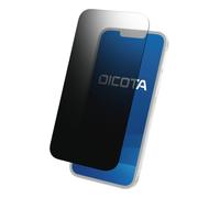 Dicota - Screen protector for mobile phone - Limits the viewing angle to ±30°, reduces blue light by 43% - Foil - With privacy filter - 4-way - Adhesive - Black - for Apple iPhone 14