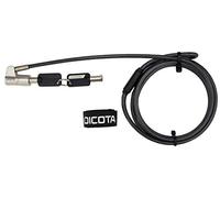 Dicota Security Lock Exchangeable T/N/W Head - Security cable lock - anthracite - 2 m