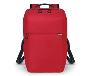 Dicota Unisex's Backpack Laptop Bag, One Size Red