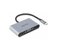 Dicota USB Type C Docking Station Silver (D32064)