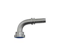 Dicsa 842832016 SAE Flange, 90 Degree Elbow, Stainless Steel, 6000 PSI/Code 62 and 54 x DN 1"