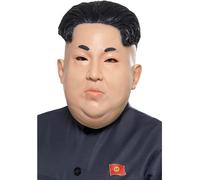 Mens Korean Dictator Overhead Mask Fancy Dress Accessory