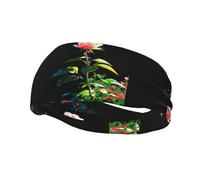 Dictatorship Rose Yoga Sports Fitness Headband, Unisex Running Basketball Elastic Headband, Sports Sweat-Absorbing Band,