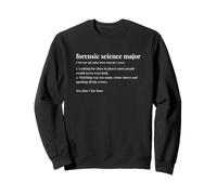 Dictionary College Majors Forensic Science Major Sweatshirt