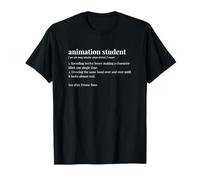 Dictionary College Majors Funny Animation Student T-Shirt
