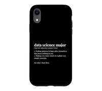 Dictionary College Majors Funny Data Science Major Case for iPhone XR