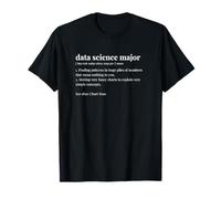 Dictionary College Majors Funny Data Science Major T-Shirt