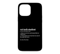 Dictionary College Majors Funny Vet Tech Student Case for iPhone 13 Pro Max