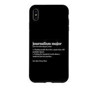 Dictionary Journalism Major Definition News Reporter Case for iPhone XS Max