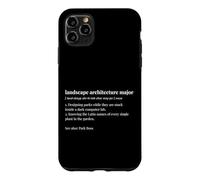 Dictionary Landscape Architecture Major University Student Case for iPhone 11 Pro Max