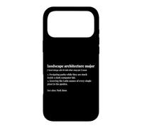 Dictionary Landscape Architecture Major University Student Case for iPhone 17 Pro Max