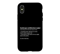 Dictionary Landscape Architecture Major University Student Case for iPhone X/XS