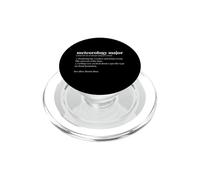 Dictionary Majors Meteorology Major Atmospheric Science PopSockets PopGrip for MagSafe