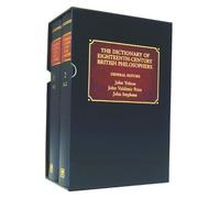 Dictionary Of 18th-Century British Philosophers