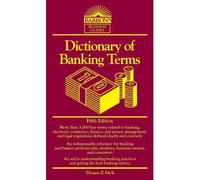 Dictionary of Banking Terms