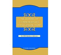 Dictionary of Commemorative Plant Generic Names Vol 17: Kabathia to Kobresia