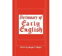 Dictionary of Early English
