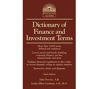 Dictionary of Finance and Investment Terms (Barron's Business Dictionaries)