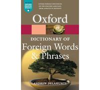 DICTIONARY OF FOREIGN WORDS & PHRASES (Paperback) (9780199543687)