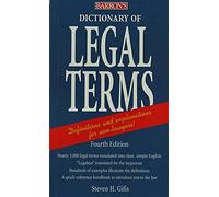 Dictionary of Legal Terms