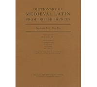 Dictionary of Medieval Latin from British Sources: Fascicule XII: Pos-Pro (Medieval Latin Dictionary (British Academy))