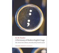 DICTIONARY OF MODERN ENGLISH USAGE by H. W. Fowler Paperback Self Help Business