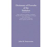 Dictionary of Proverbs of the Sinhalese