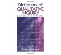 Dictionary of Qualitative Inquiry