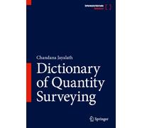 Dictionary of Quantity Surveying