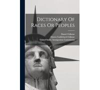 Dictionary Of Races Or Peoples
