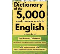 Dictionary of the 5000 most common words in English
