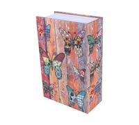 Dictionary Secret Book, Portable Cash Jewelry Passport Storage Box, 18 * 11.5 * 5.5cm, for Home,Office(Butterfly Type)