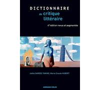 Dictionnaire de la critique littéraire - 4e éd.