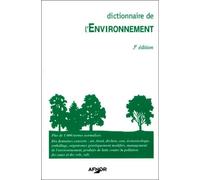 Dictionnaire de l'environnement
