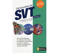 Dictionnaire de SVT Sciences de la Vie et de la Terre