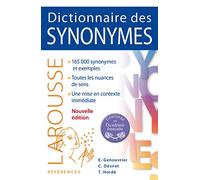 Dictionnaire des synonymes