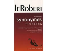Dictionnaire des Synonymes et Nuances - Poche (Usuels - PB)