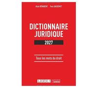 Dictionnaire juridique 2027: Tous les mots du droit (2027)