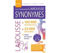 Dictionnaire Larousse Des Synonymes Poche (Références)