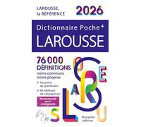 Dictionnaire Larousse Poche Plus 2026