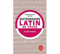 Dictionnaire Latin De Poche