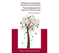 Dictionnaire russe français des expressions phraseologiques