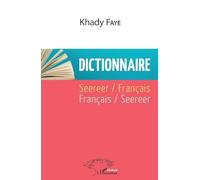 Dictionnaire Seereer / Français - Français / Seereer (Harmattan Sénégal)