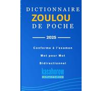 Dictionnaire Zoulou de Poche