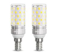 DiCUNO E14 LED Bulb 8W, 100W Equivalent, Cool White 6000K, 1000LM, 2Pcs