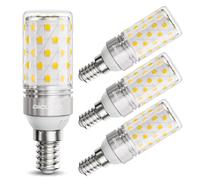 DiCUNO E14 LED Bulb 8W, 100W Equivalent, Natural White 4000K, 1000LM, 4Pcs