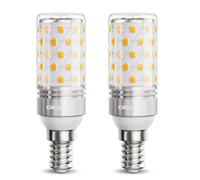 DiCUNO E14 LED Bulb 8W, 100W Equivalent, Warm White 2700K, 1000LM, 2Pcs