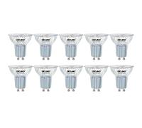 DiCUNO GU10 LED Bulbs Daylight White 5000K, 5W 600LM Energy Saving GU10 LED Light Bulbs, 50W Halogen Equivalent, Class D Spotlight for Ceiling Lighting Decor, 40° Beam Angle, Not-dimmable, 10 Pcs